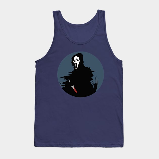 Wes Craven Icons - Ghostface & Freddy - Blue Tank Top by JorisLAQ